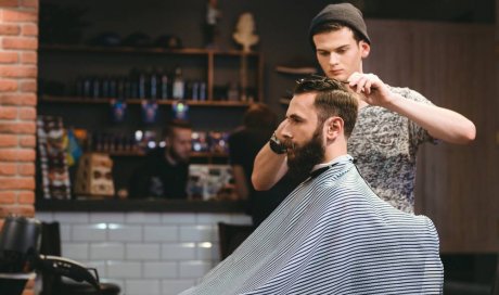 Coiffeur homme pour une coupe dégradé américain - Chamonix-Mont-Blanc - Le Barbier de Chamonix